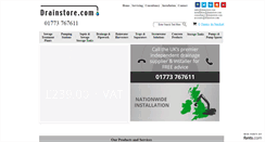 Desktop Screenshot of drainstore.com
